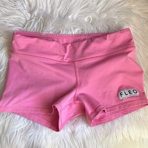 Fleo Women's Vibrant Pink Athletic Shorts